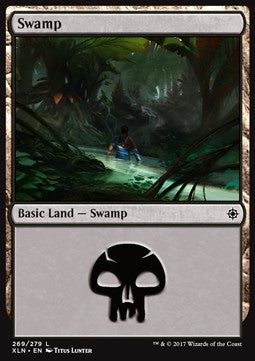 Swamp (V.2)⁣ - Ixalan⁣ (Land)⁣ [269]