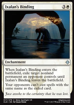Ixalan's Binding⁣ - Ixalan⁣ (Uncommon)⁣ [17]