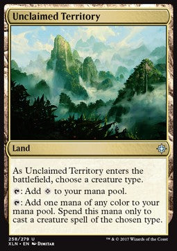 Unclaimed Territory⁣ - Ixalan⁣ (Uncommon)⁣ [258]