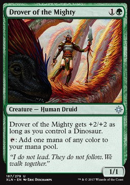 Drover of the Mighty⁣ - Ixalan⁣ (Uncommon)⁣ [187]