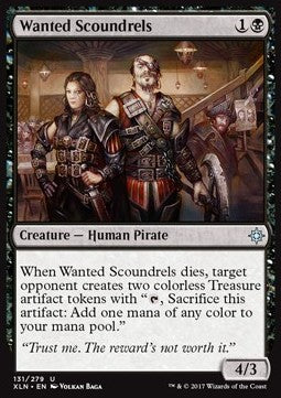 Wanted Scoundrels⁣ - Ixalan⁣ (Uncommon)⁣ [131]
