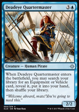 Deadeye Quartermaster⁣ - Ixalan⁣ (Uncommon)⁣ [50]