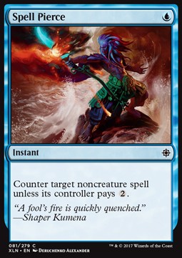 Spell Pierce⁣ - Ixalan⁣ (Common)⁣ [81]