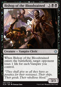 Bishop of the Bloodstained⁣ - Ixalan⁣ (Uncommon)⁣ [91]