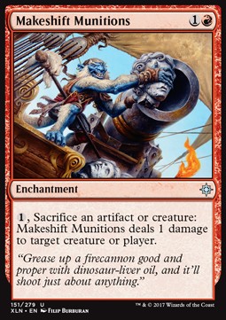 Makeshift Munitions⁣ - Ixalan⁣ (Uncommon)⁣ [151]
