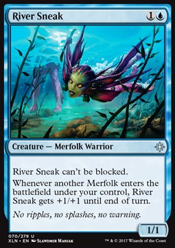 River Sneak⁣ - Ixalan⁣ (Uncommon)⁣ [70]