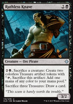 Ruthless Knave⁣ - Ixalan⁣ (Uncommon)⁣ [119]