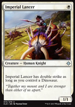 Imperial Lancer⁣ - Ixalan⁣ (Uncommon)⁣ [15]