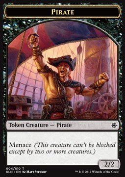 Pirate Token (Black 2/2) - Ixalan (Token) [XLN-T04]