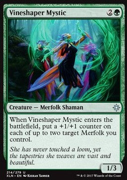 Vineshaper Mystic⁣ - Ixalan⁣ (Uncommon)⁣ [214]