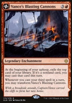 Vance's Blasting Cannons // Spitfire Bastion⁣ - Ixalan⁣ (Rare)⁣ [173]