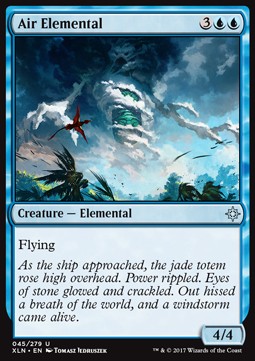 Air Elemental⁣ - Ixalan⁣ (Uncommon)⁣ [45]