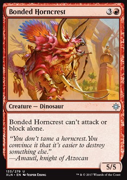 Bonded Horncrest⁣ - Ixalan⁣ (Uncommon)⁣ [133]