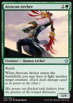 Atzocan Archer⁣ - Ixalan⁣ (Uncommon)⁣ [176]