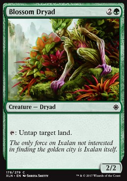Blossom Dryad⁣ - Ixalan⁣ (Common)⁣ [178]