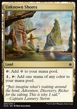 Unknown Shores⁣ - Ixalan⁣ (Common)⁣ [259]