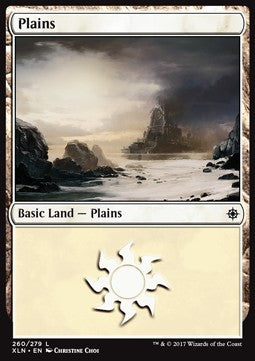 Plains (V.1)⁣ - Ixalan⁣ (Land)⁣ [260]