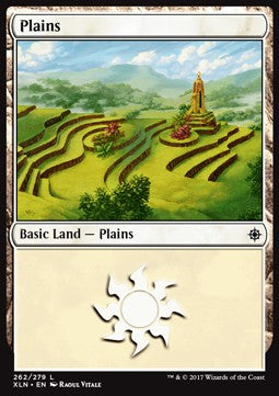 Plains (V.3)⁣ - Ixalan⁣ (Land)⁣ [262]
