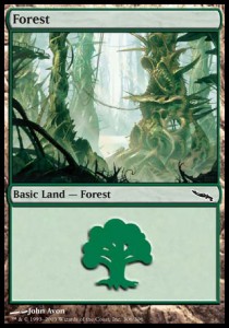 Forest (V.4)⁣ - Mirrodin⁣ (Land)⁣ [306]