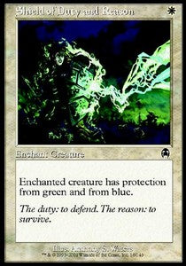 Shield of Duty and Reason - Apocalypse (Common) [APC-16]