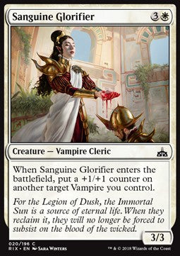 Sanguine Glorifier⁣ - Rivals of Ixalan⁣ (Common)⁣ [20]