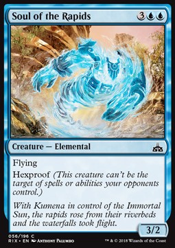 Soul of the Rapids⁣ - Rivals of Ixalan⁣ (Common)⁣ [56]