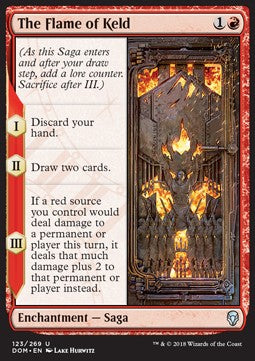 The Flame of Keld⁣ - Dominaria⁣ (Uncommon)⁣ [123]