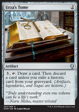Urza's Tome⁣ - Dominaria⁣ (Uncommon)⁣ [235]