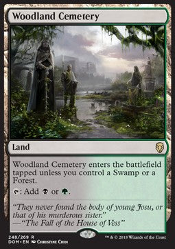 Woodland Cemetery - Dominaria (Rare) [DOM-248]