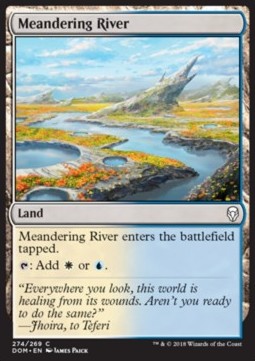 Meandering River⁣ - Dominaria⁣ (Common)⁣ [274]