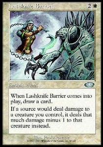 Lashknife Barrier - Planeshift (Uncommon) [PLS-9]
