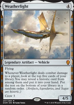 Weatherlight⁣ - Dominaria⁣ (Mythic)⁣ [237]