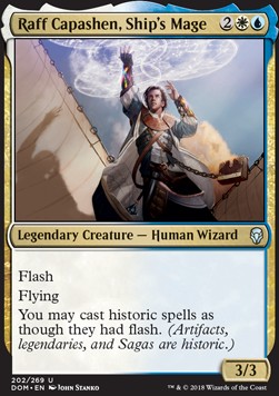 Raff Capashen, Ship's Mage⁣ - Dominaria⁣ (Uncommon)⁣ [202]