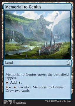 Memorial to Genius⁣ - Dominaria⁣ (Uncommon)⁣ [243]
