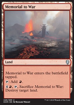 Memorial to War⁣ - Dominaria⁣ (Uncommon)⁣ [246]