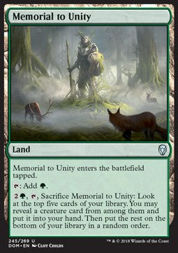 Memorial to Unity⁣ - Dominaria⁣ (Uncommon)⁣ [245]