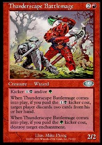 Thunderscape Battlemage - Planeshift (Uncommon) [PLS-75]