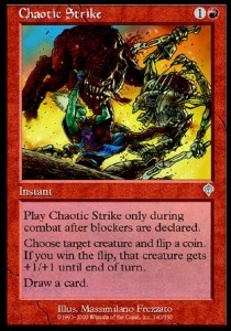 Chaotic Strike - Invasion (Uncommon) [INV-140]