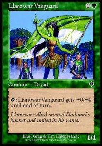 Llanowar Vanguard⁣ - Invasion⁣ (Common)⁣ [197]
