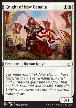 Knight of New Benalia - Dominaria (Common) [DOM-24]