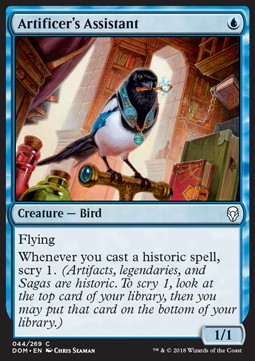 Artificer's Assistant - Dominaria (Common) [DOM-44]