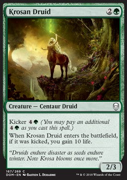 Krosan Druid - Dominaria (Common) [DOM-167]