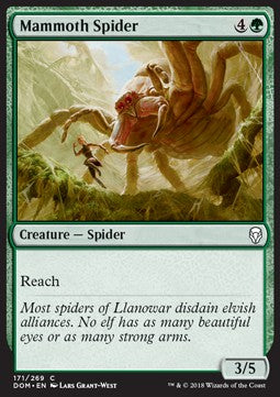 Mammoth Spider⁣ - Dominaria⁣ (Common)⁣ [171]