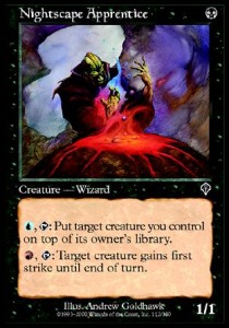 Nightscape Apprentice⁣ - Invasion⁣ (Common)⁣ [112]
