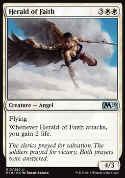 Herald of Faith⁣ - Core 2019⁣ (Uncommon)⁣ [13]