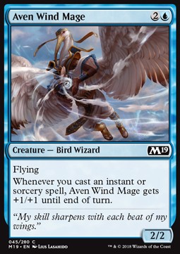 Aven Wind Mage⁣ - Core 2019⁣ (Common)⁣ [45]