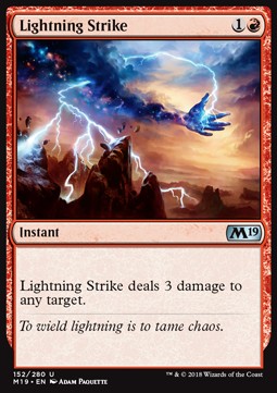 Lightning Strike⁣ - Core 2019⁣ (Uncommon)⁣ [152]