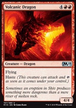Volcanic Dragon⁣ - Core 2019⁣ (Uncommon)⁣ [167]