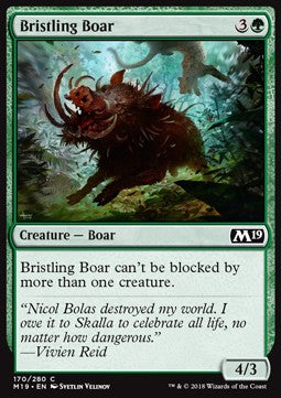 Bristling Boar⁣ - Core 2019⁣ (Common)⁣ [170]
