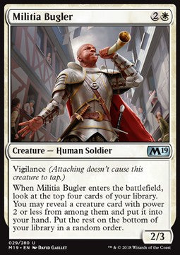 Militia Bugler⁣ - Core 2019⁣ (Uncommon)⁣ [29]